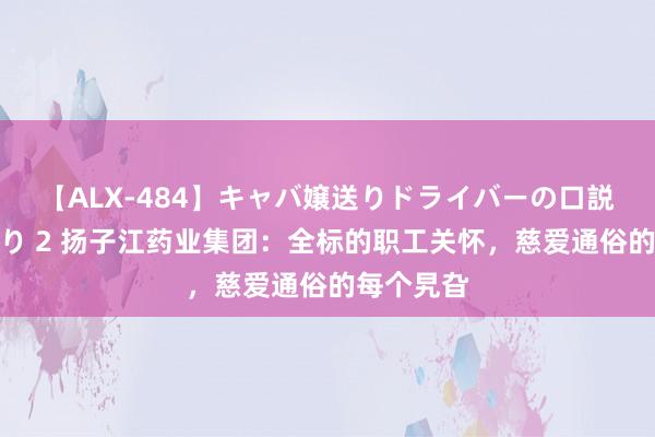 【ALX-484】キャバ嬢送りドライバーの口説きハメ撮り 2 扬子江药业集团：全标的职工关怀，慈爱通