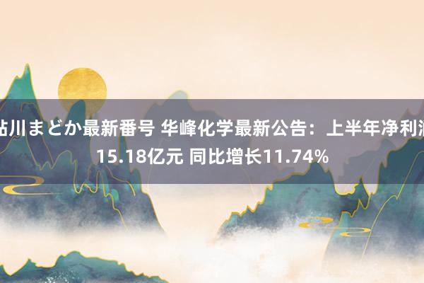 鮎川まどか最新番号 华峰化学最新公告：上半年净利润15.18亿元 同比增长11.74%