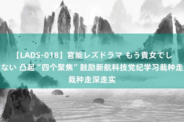 【LADS-018】官能レズドラマ もう貴女でしかイケない 凸起“四个聚焦”鼓励新航科技党纪学习栽种