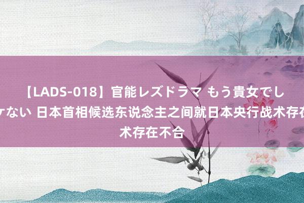 【LADS-018】官能レズドラマ もう貴女でしかイケない 日本首相候选东说念主之间就日本央行战术存在不合