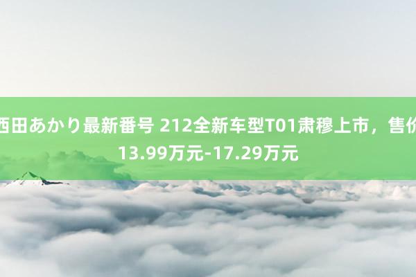 西田あかり最新番号 212全新车型T01肃穆上市，售价13.99万元-17.29万元